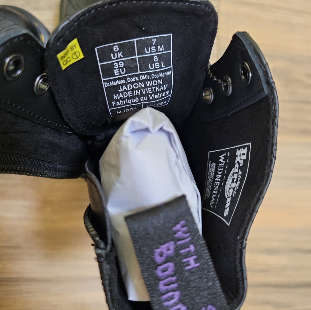 Dr. Martens Jadon Wednesday Boots - Picture 10 of 16